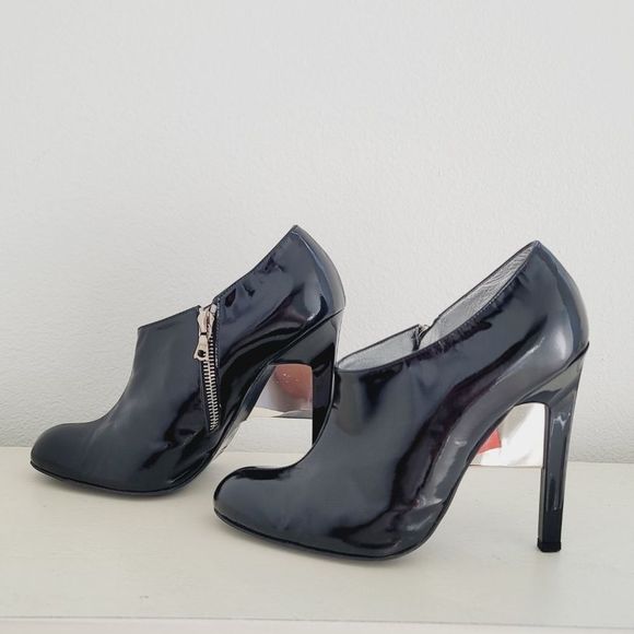 Ruthie Davis Patent Leather Stiletto Bootie - Picture 4 of 11